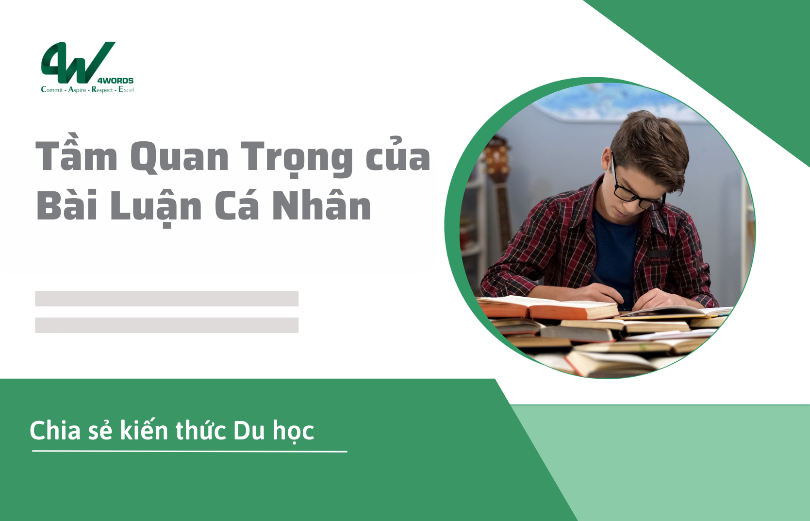 Tầm Quan Trọng của Bài Luận Cá Nhân Trong Bộ Hồ Sơ Du Học Mỹ